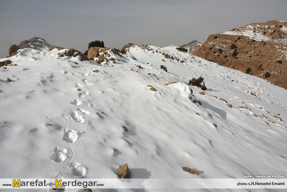 جاذبه های طبیعی رشته کوه هزارمسجد